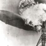Pad cepelina Hindenburg u Lejkhurstu 1937.