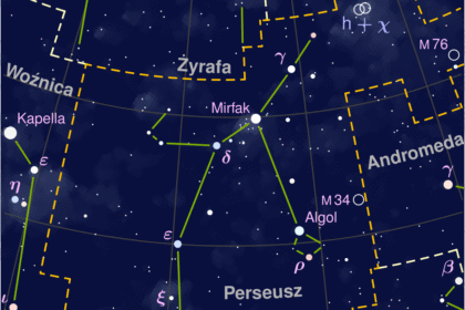 Persej: ubica Meduze i sazvežđe meteorske kiše Perzeidi